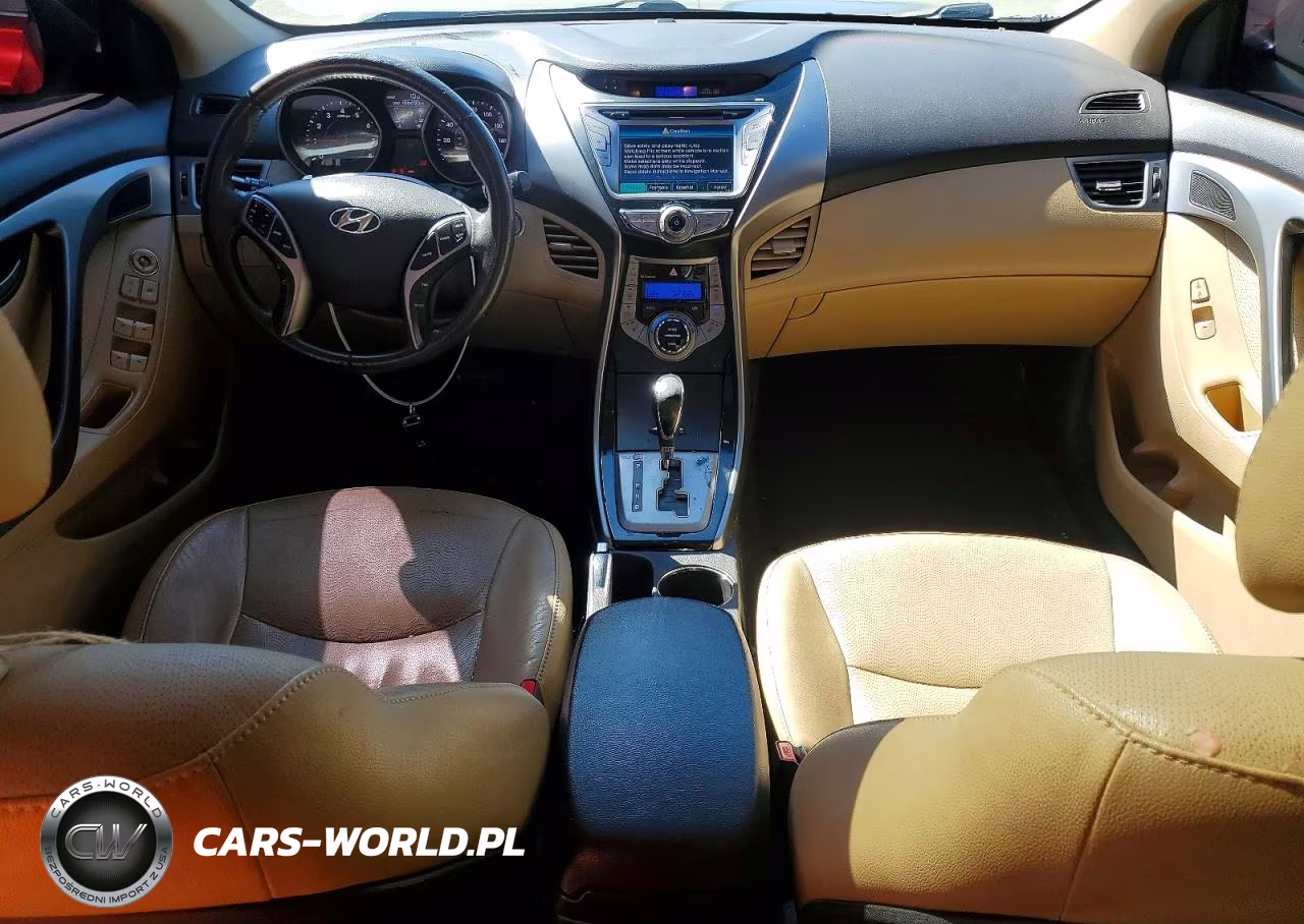 2013 Hyundai Elantra Limited VIN:5NPDH4AE9DH305338 - 8