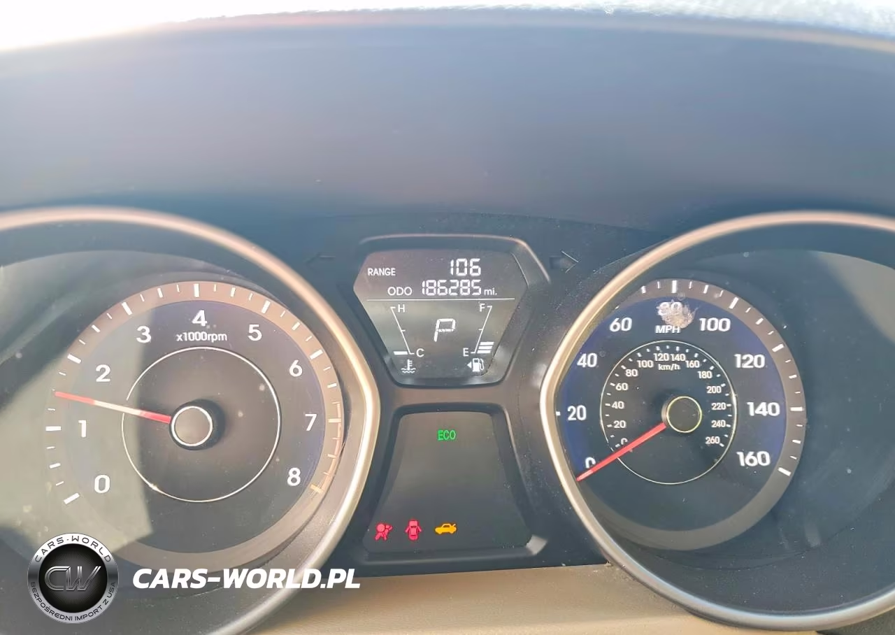 2013 Hyundai Elantra Limited VIN:5NPDH4AE9DH305338 - 9