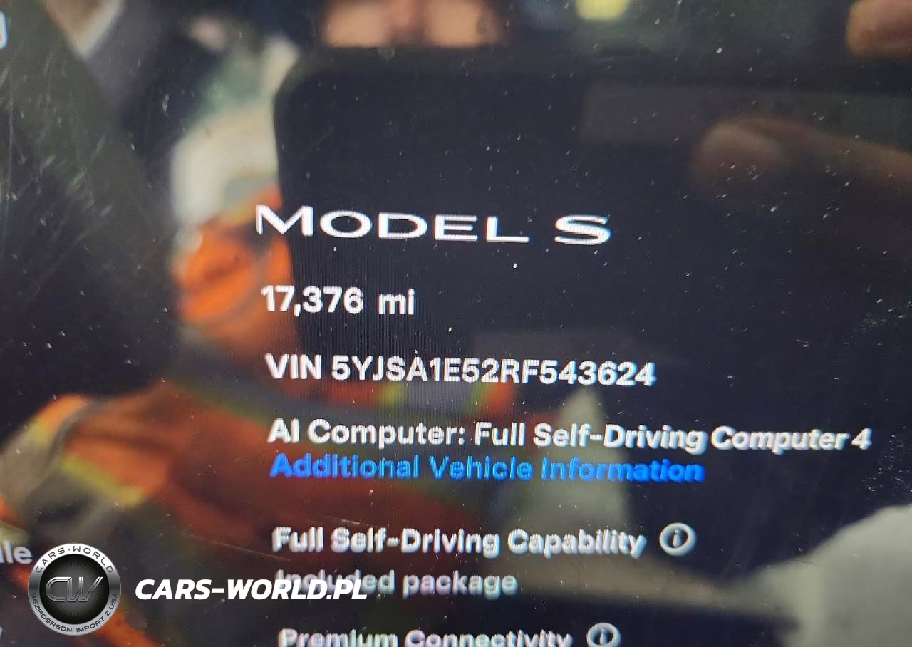 2024 Tesla Model S VIN:5YJSA1E52RF543624 - 9