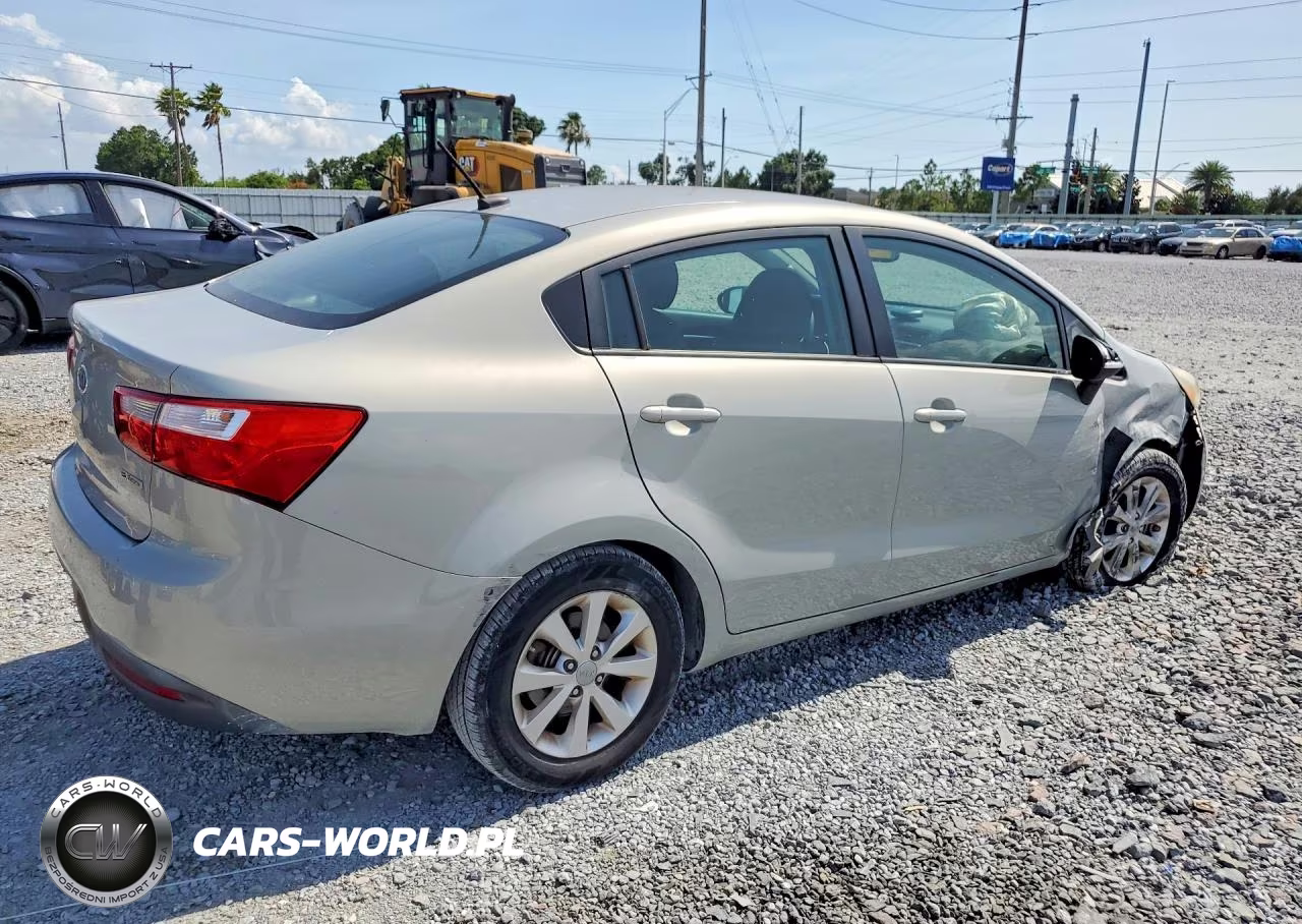 2012 Kia Rio Ex VIN:KNADN4A39C6090184 - 3