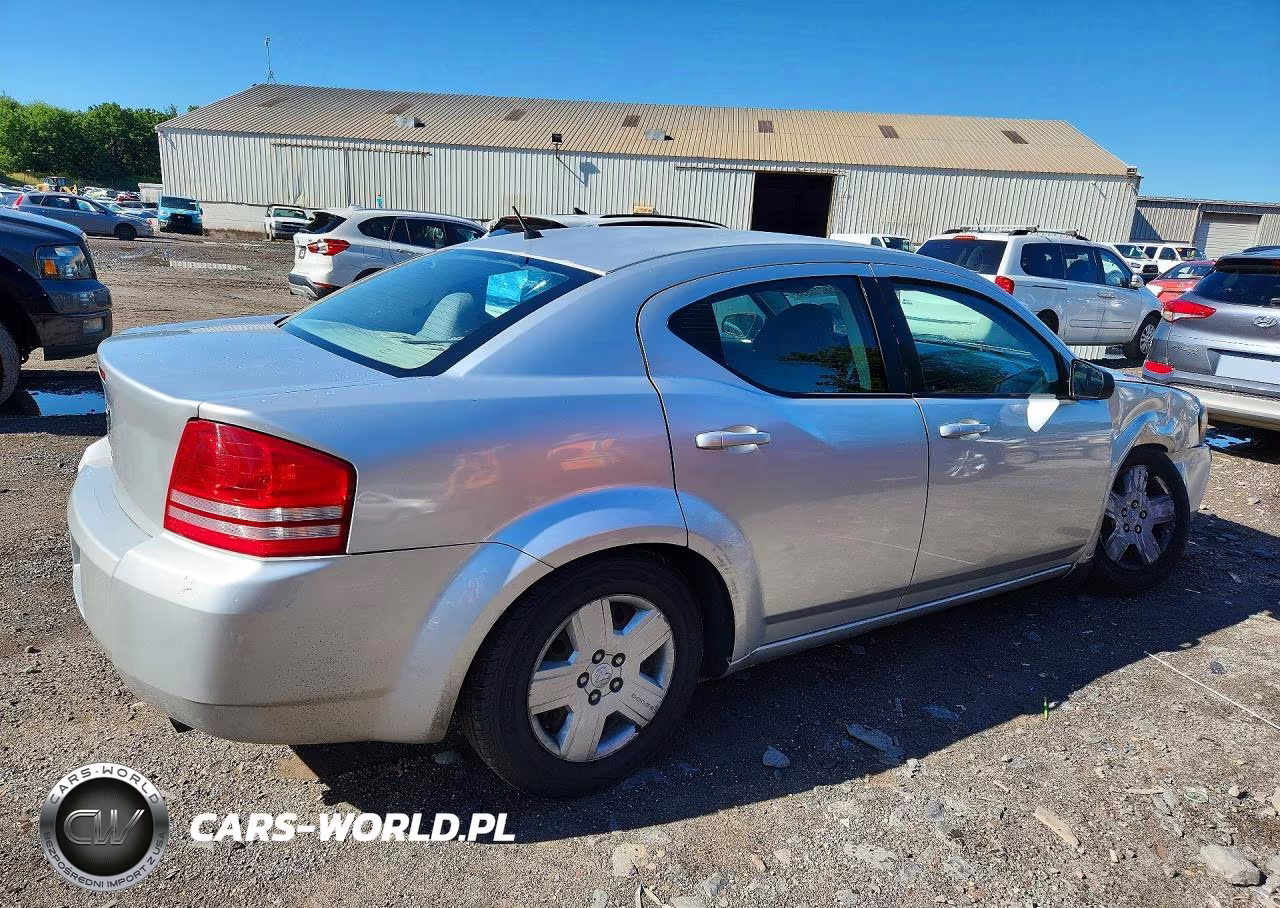 2008 Dodge Avenger Se VIN:1B3LC46K48N650342 - 3