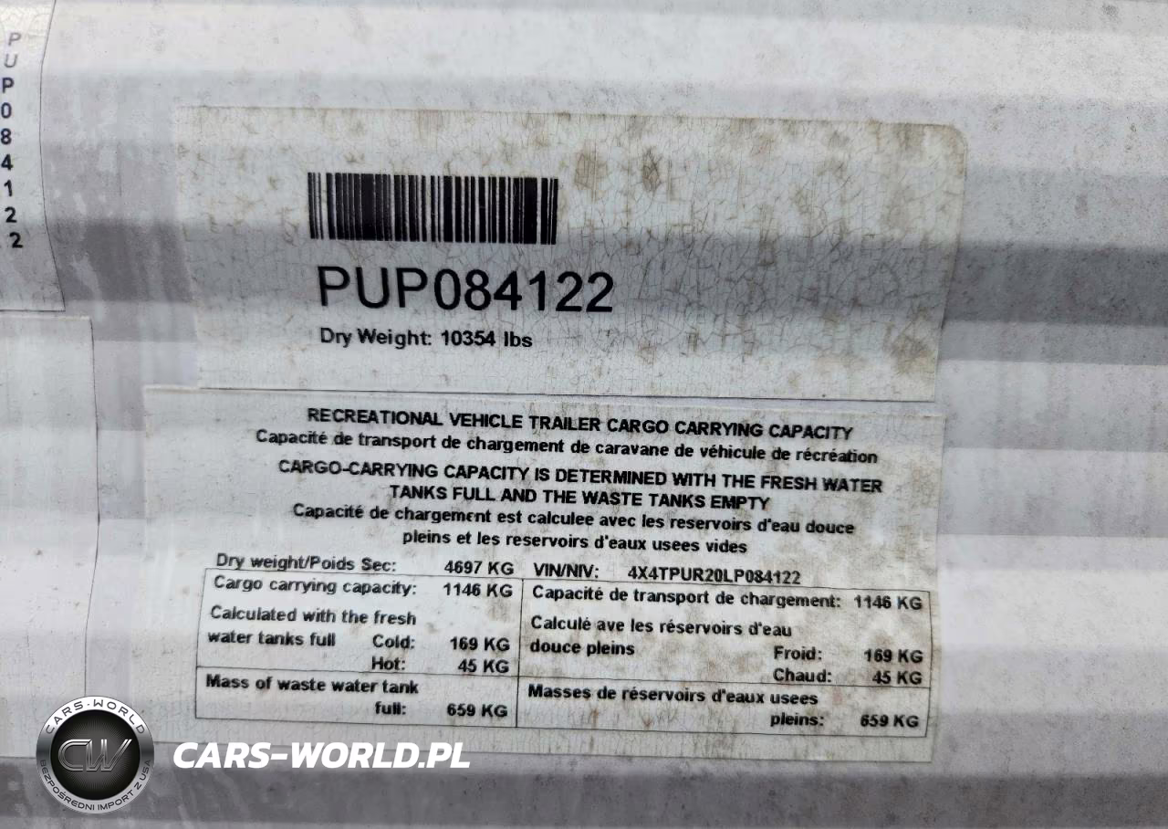 2020 Forest River Puma Camper VIN:4X4TPUR20LP084122 - 10