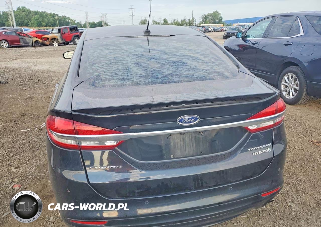 2018 Ford Fusion Titanium VIN:3FA6P0RU4JR215450 - 6