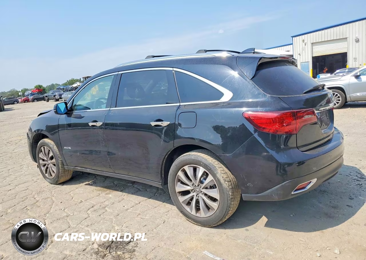 2014 Acura Mdx Technology VIN:5FRYD4H42EB048578 - 2