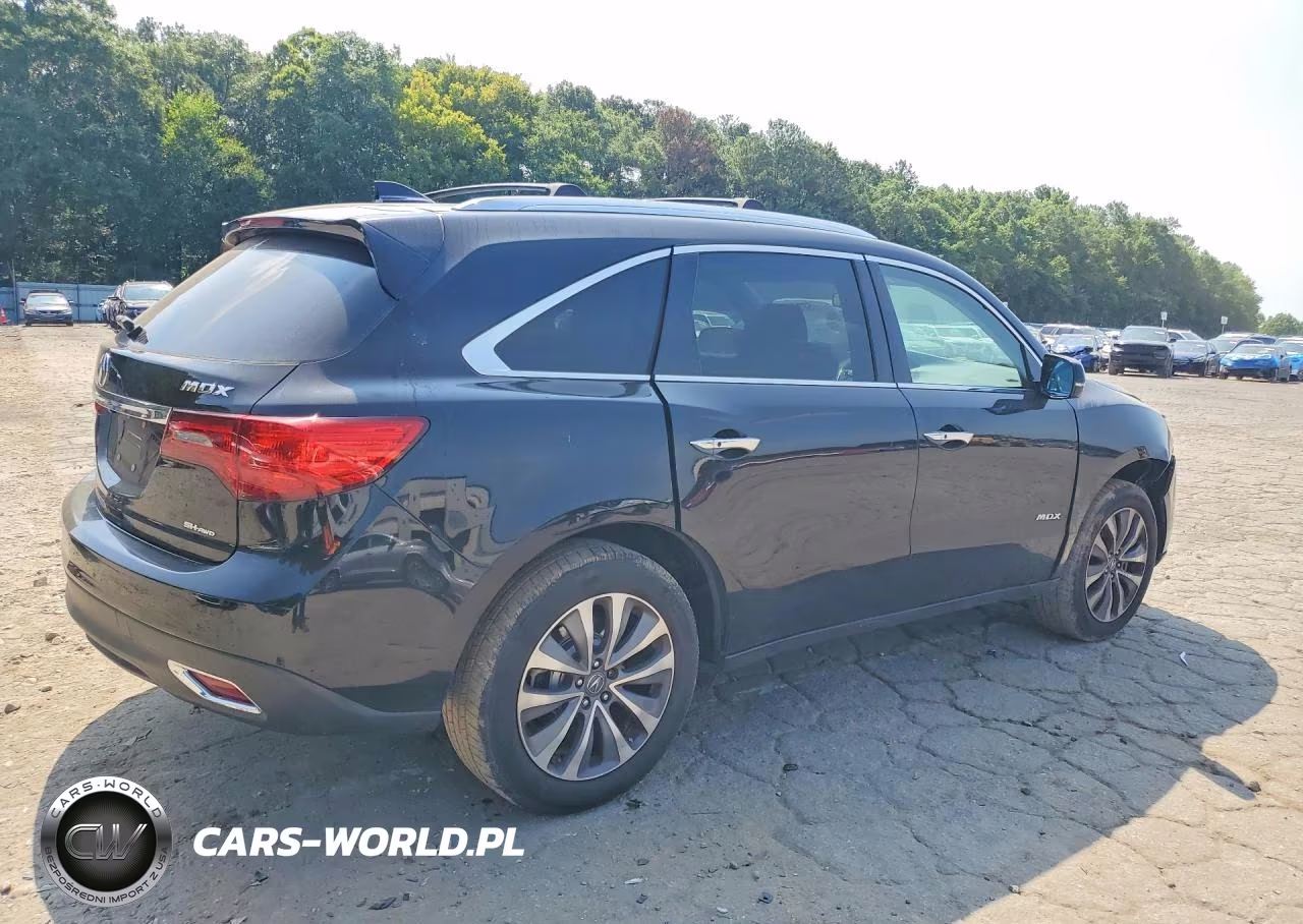 2014 Acura Mdx Technology VIN:5FRYD4H42EB048578 - 3