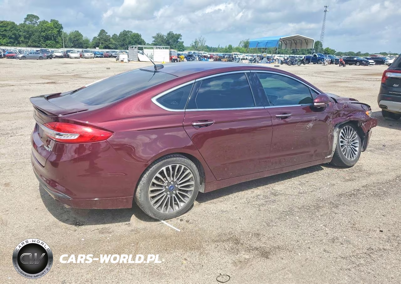 2017 Ford Fusion Se Hybrid VIN:3FA6P0LUXHR167407 - 3