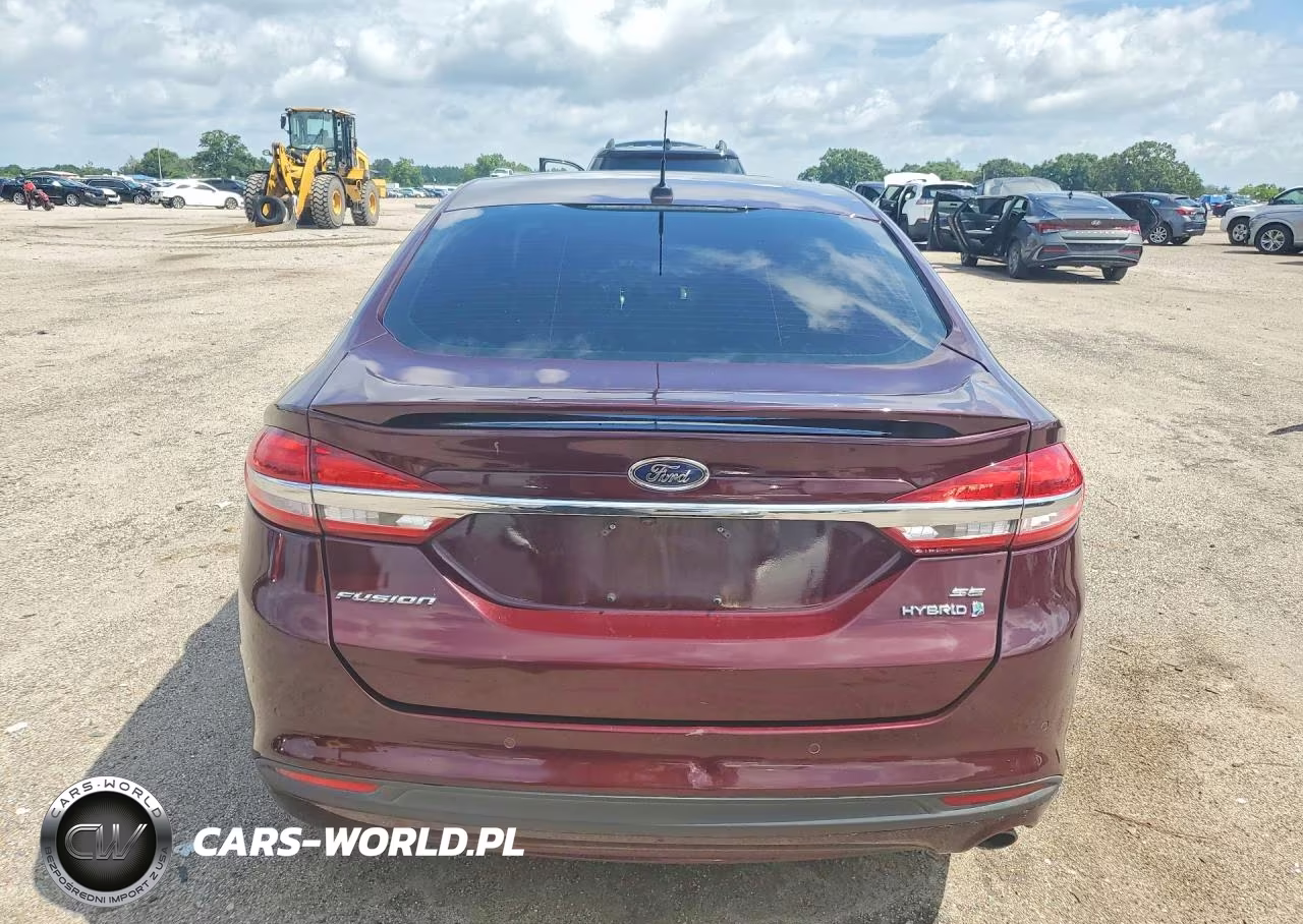 2017 Ford Fusion Se Hybrid VIN:3FA6P0LUXHR167407 - 6