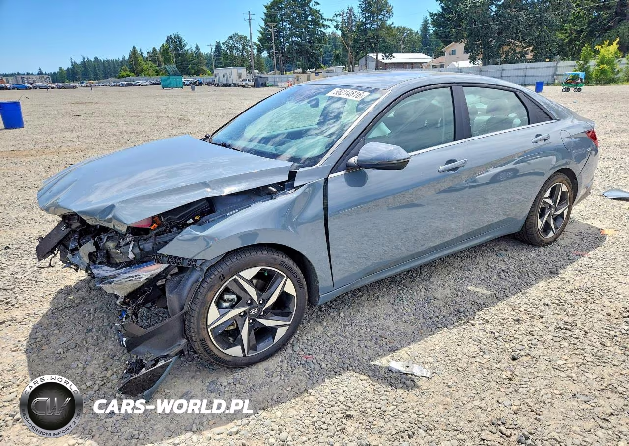 2023 Hyundai Elantra Hybrid Blue – zdjęcie 1 z 12