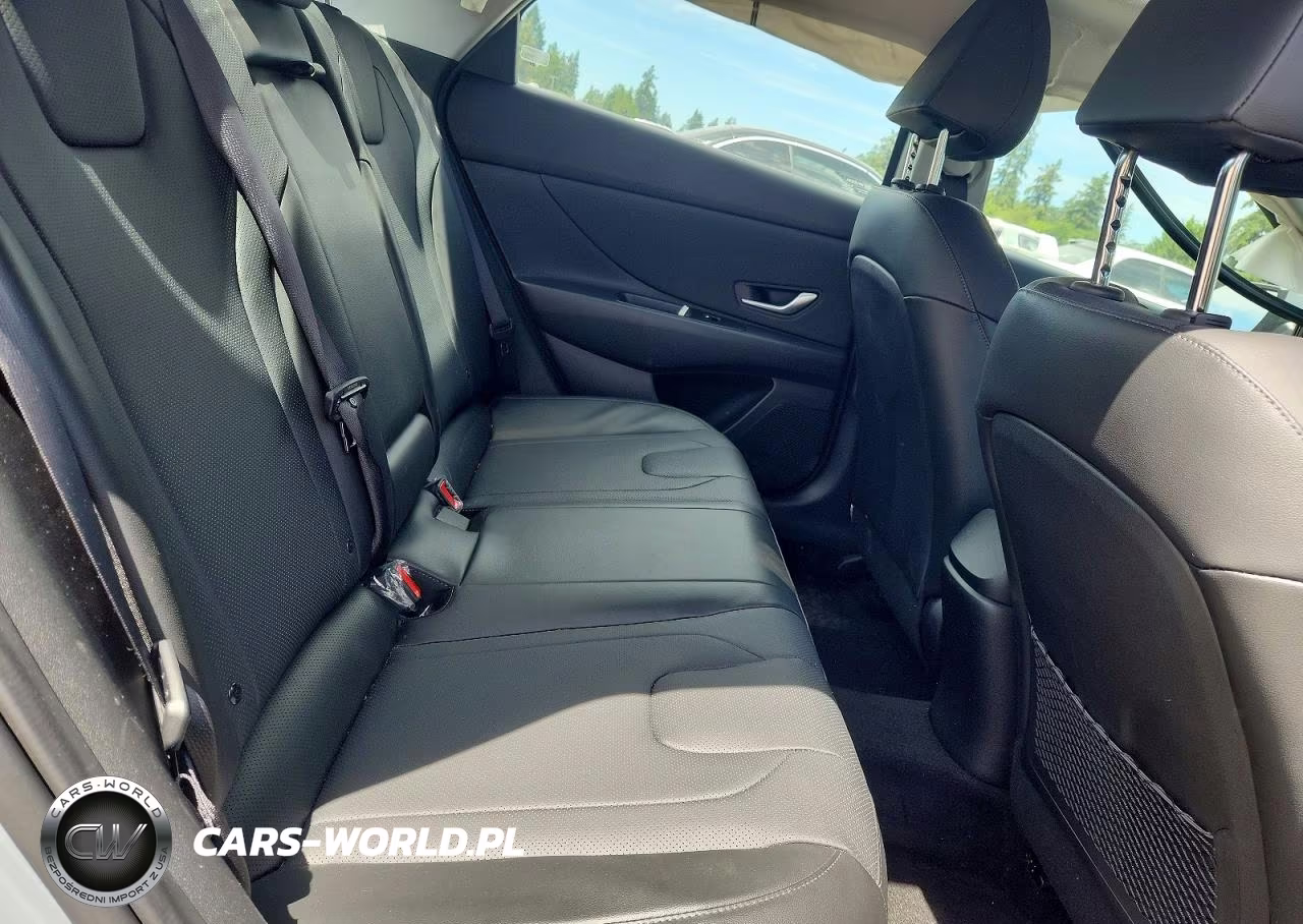2023 Hyundai Elantra Hybrid Blue VIN:KMHLN4AJ3PU037569 - 10
