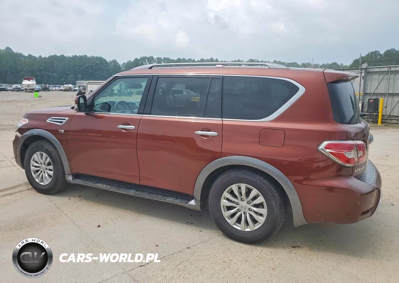 2018 Nissan Armada Sv VIN:JN8AY2ND2J9053109 - 2