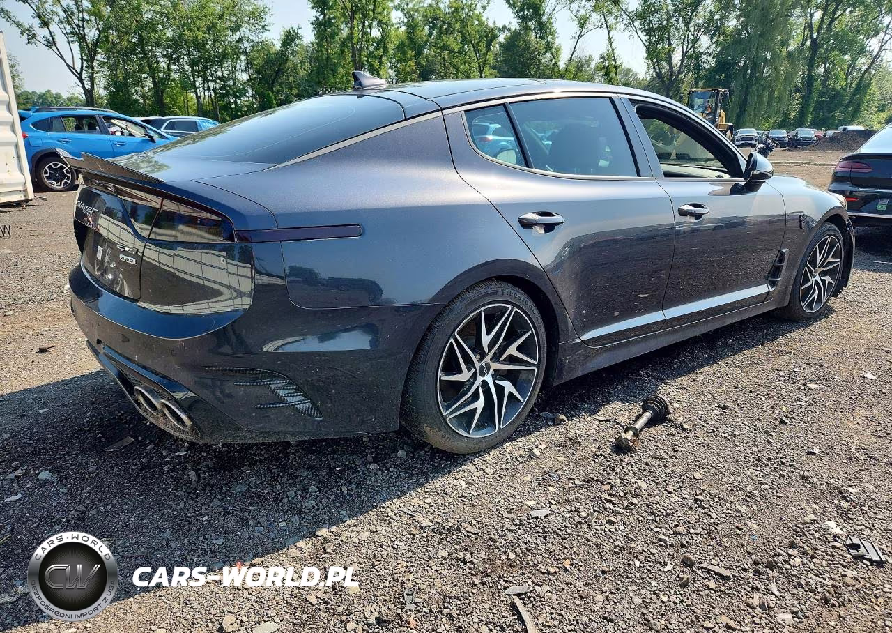 2022 Kia Stinger Gt Line VIN:KNAE35LD8N6118730 - 3