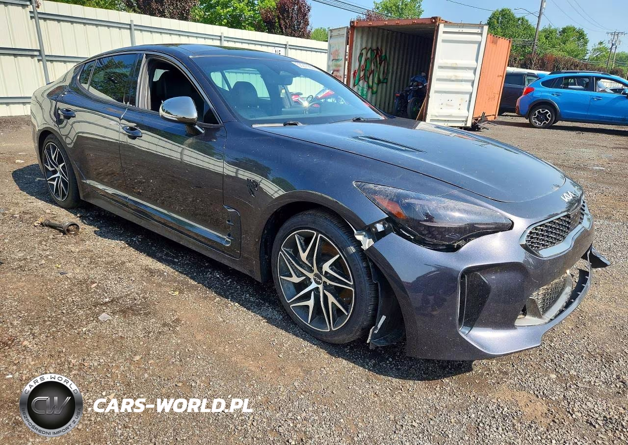 2022 Kia Stinger Gt Line VIN:KNAE35LD8N6118730 - 4