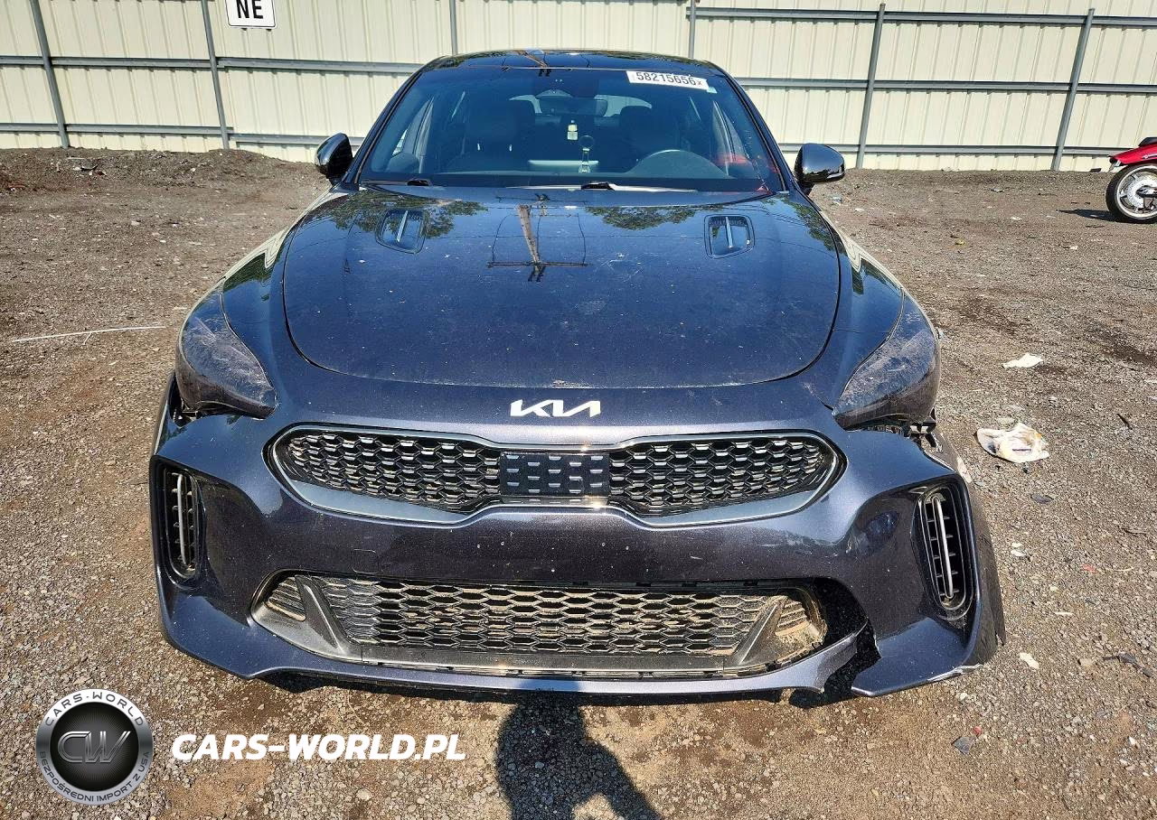 2022 Kia Stinger Gt Line VIN:KNAE35LD8N6118730 - 5