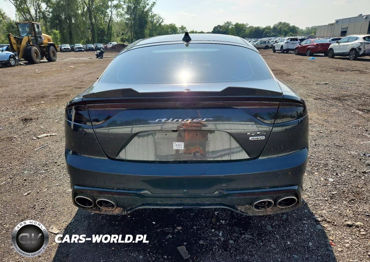 2022 Kia Stinger Gt Line VIN:KNAE35LD8N6118730 - 6