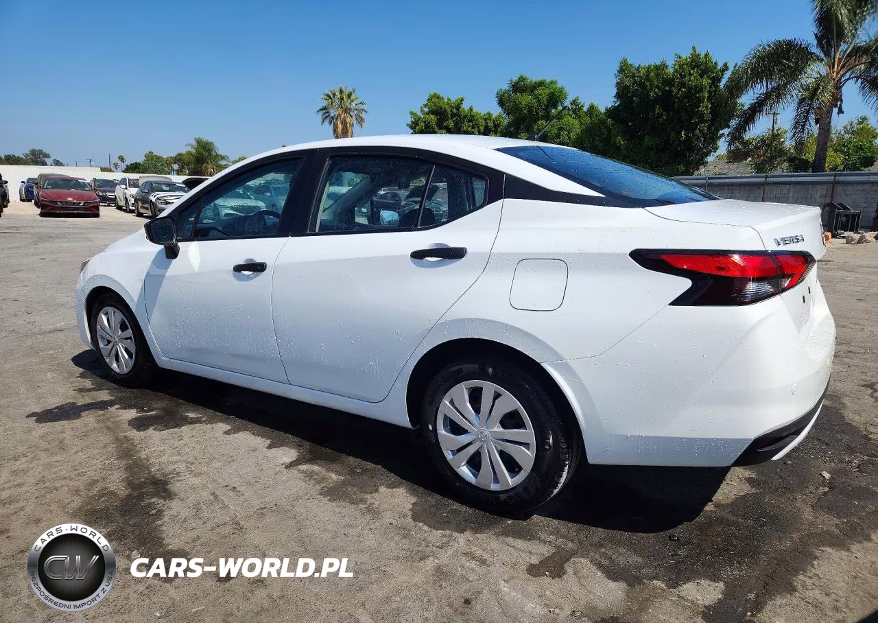2025 Nissan Versa S VIN:3N1CN8DV8SL826736 - 2