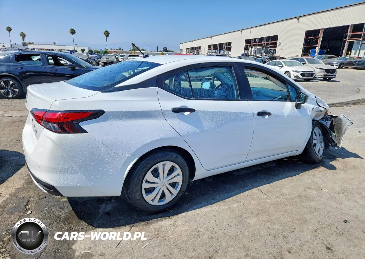 2025 Nissan Versa S VIN:3N1CN8DV8SL826736 - 3