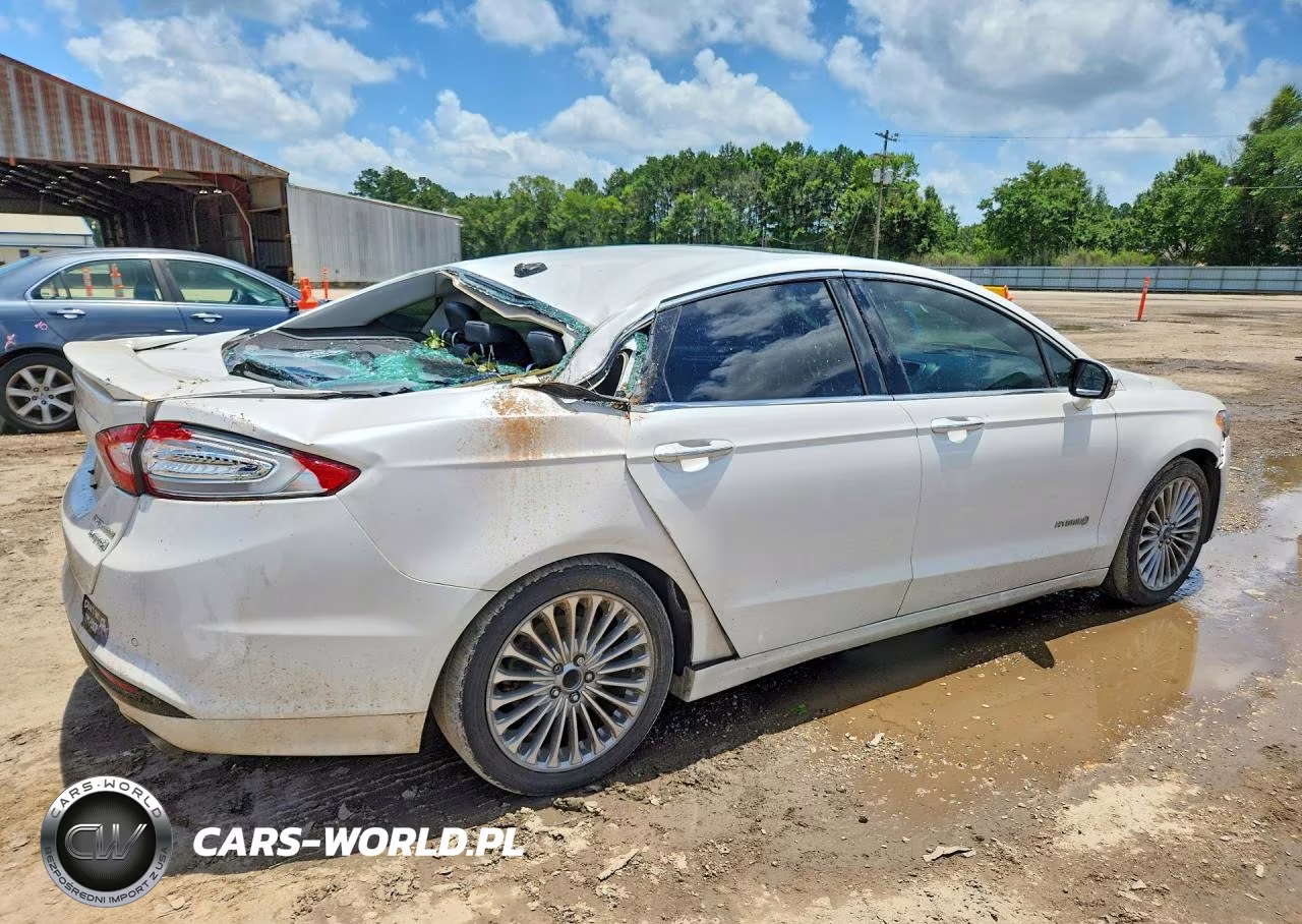 2013 Ford Fusion Titanium Hev VIN:3FA6P0RUXDR388720 - 3