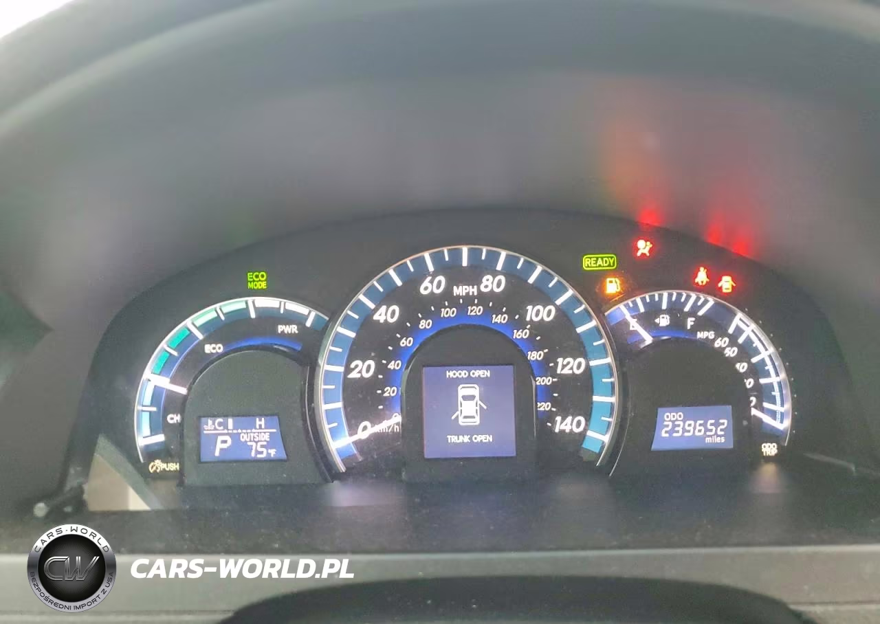 2012 Toyota Camry Hybrid Xle VIN:4T1BD1FK0CU042561 - 9