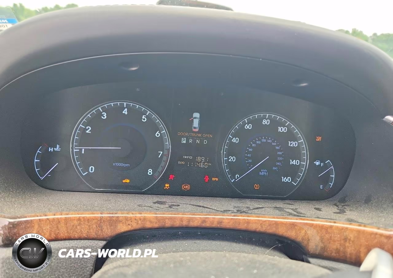 2011 Hyundai Equus Signature VIN:KMHGH4JF5BU035397 - 9
