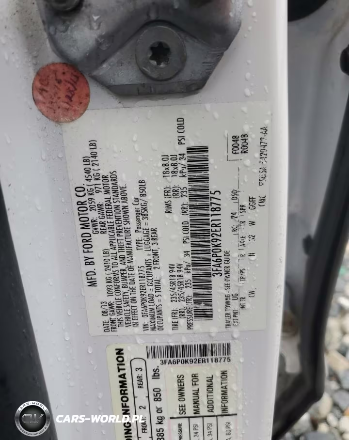 2014 Ford Fusion Titanium VIN:3FA6P0K92ER118775 - 12
