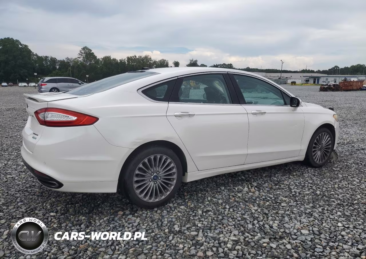 2014 Ford Fusion Titanium VIN:3FA6P0K92ER118775 - 3