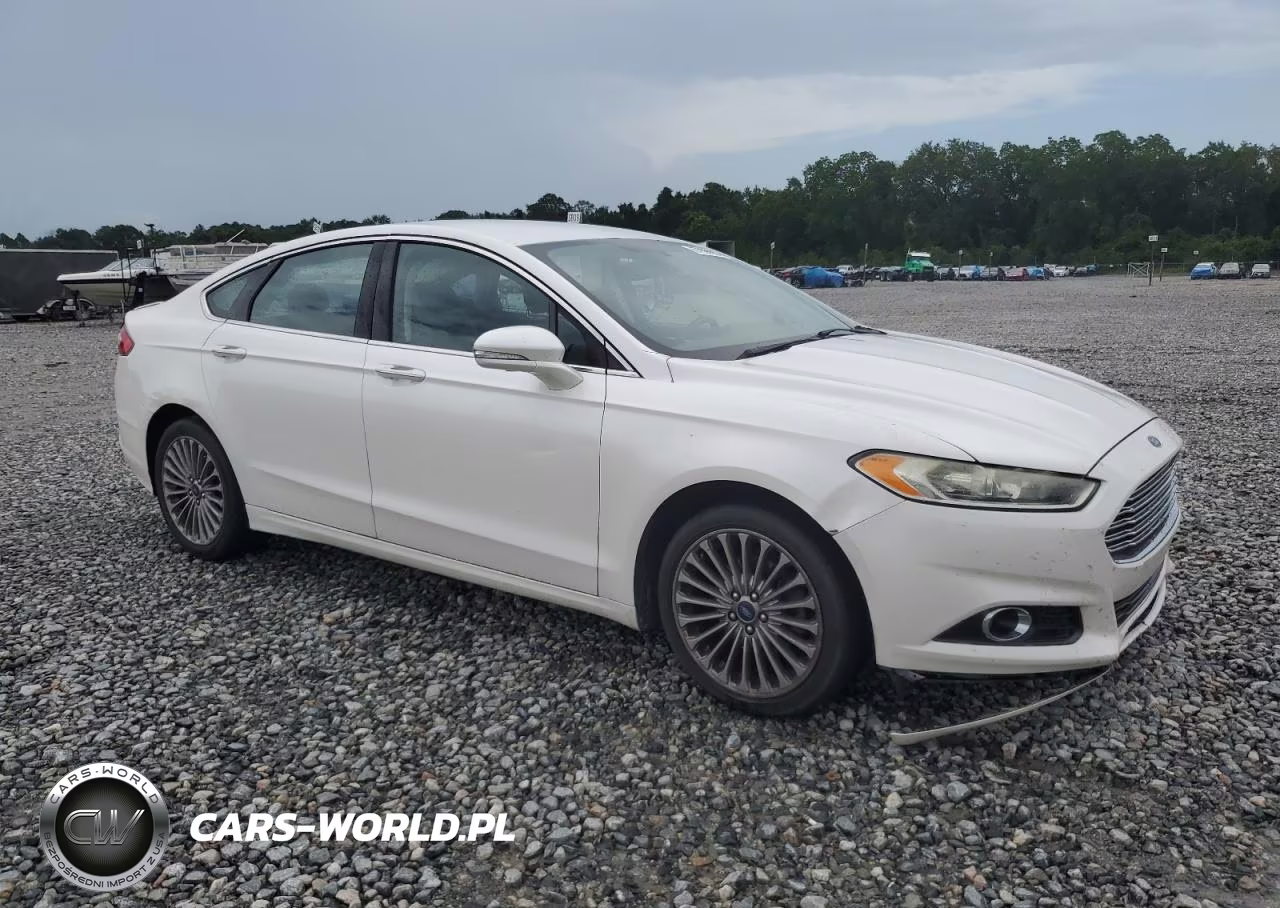 2014 Ford Fusion Titanium VIN:3FA6P0K92ER118775 - 4