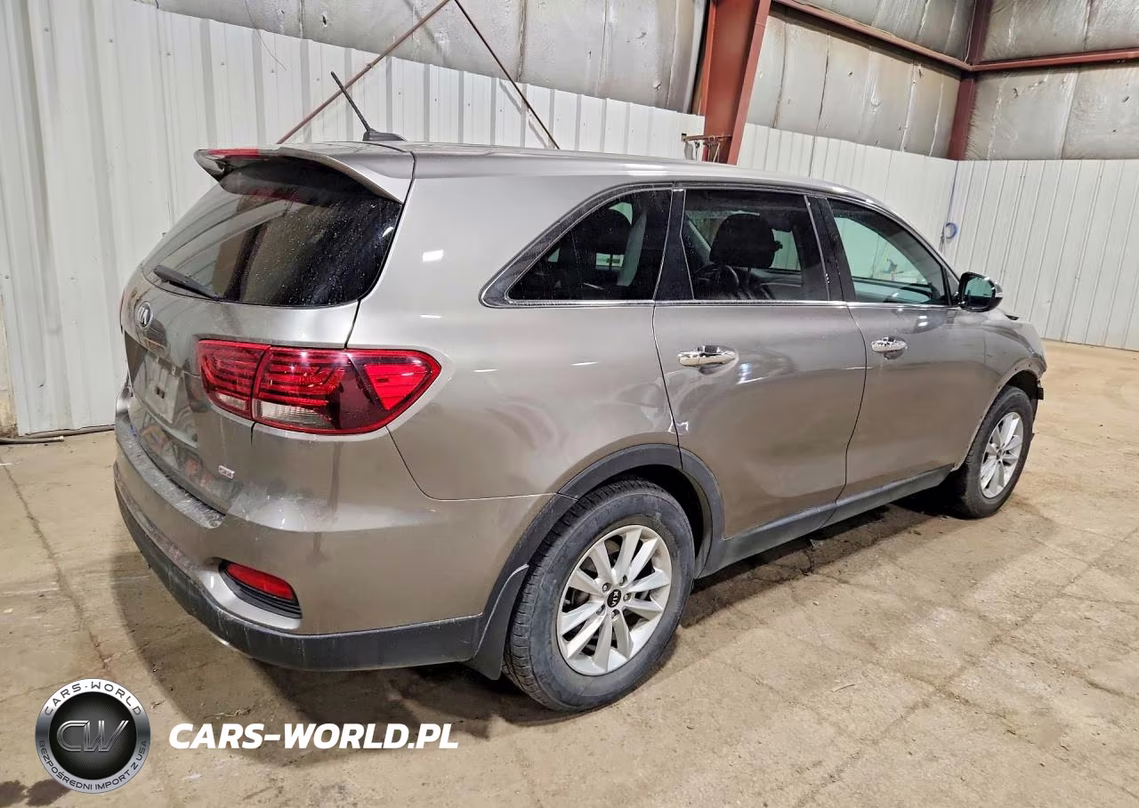 2019 Kia Sorento Lx VIN:5XYPGDA30KG534316 - 3