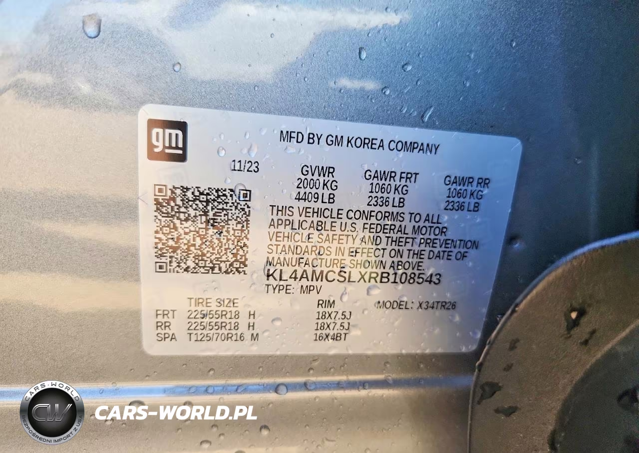 2024 Buick Encore Gx Preferred VIN:KL4AMCSLXRB108543 - 13