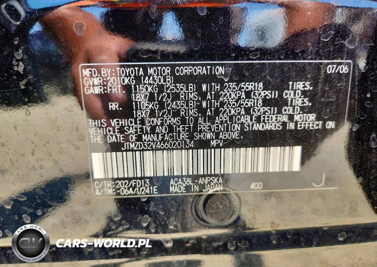 2006 Toyota Rav4 Sport VIN:JTMZD32V466020134 - 13