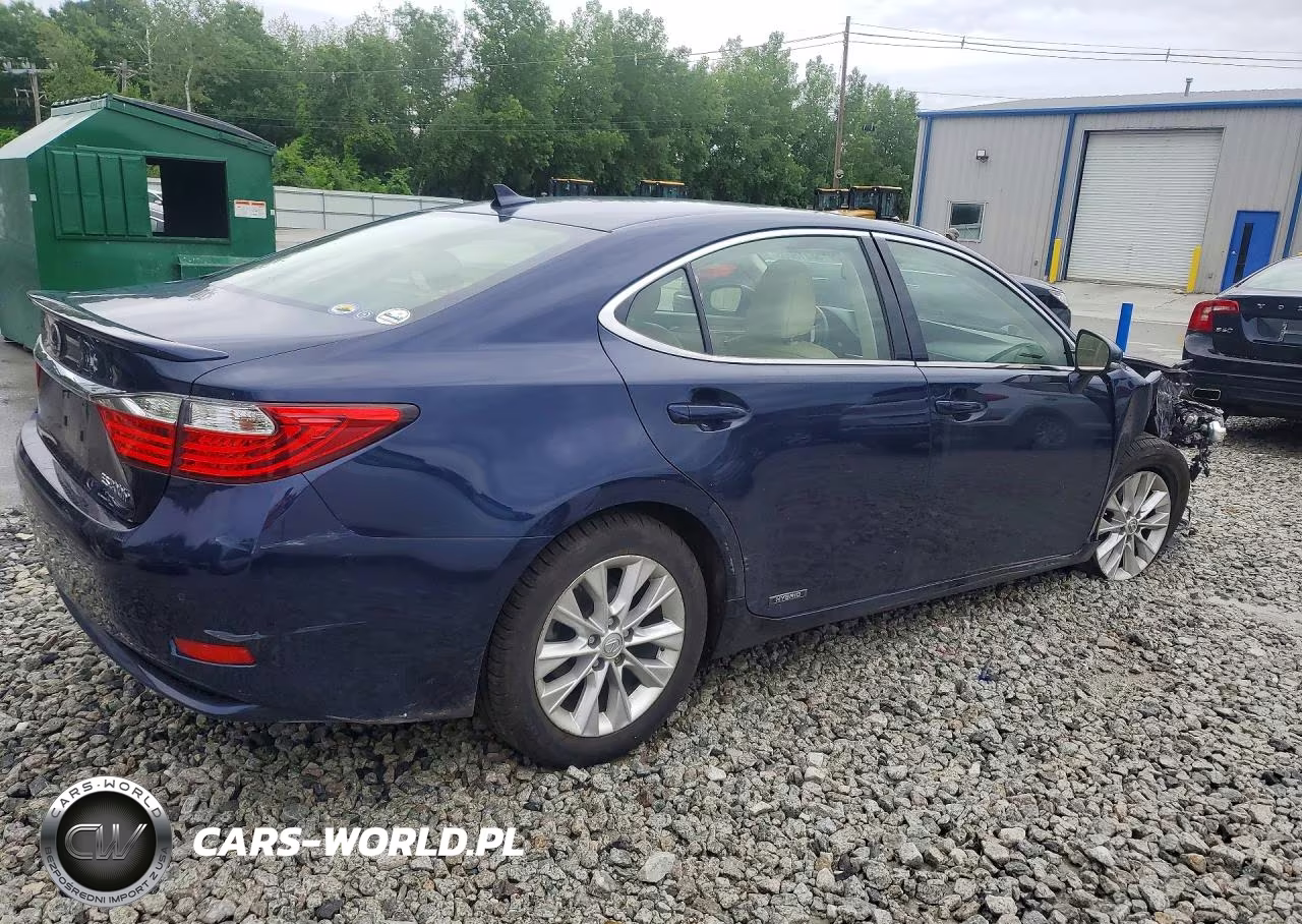 2013 Lexus Es 300H VIN:JTHBW1GG0D2033363 - 3