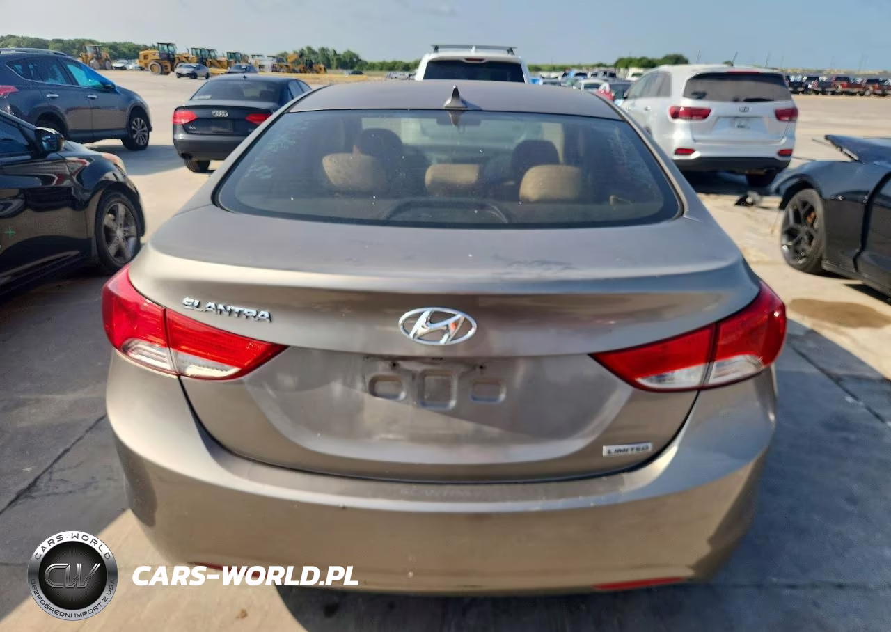 2013 Hyundai Elantra Limited VIN:5NPDH4AE9DH453294 - 6