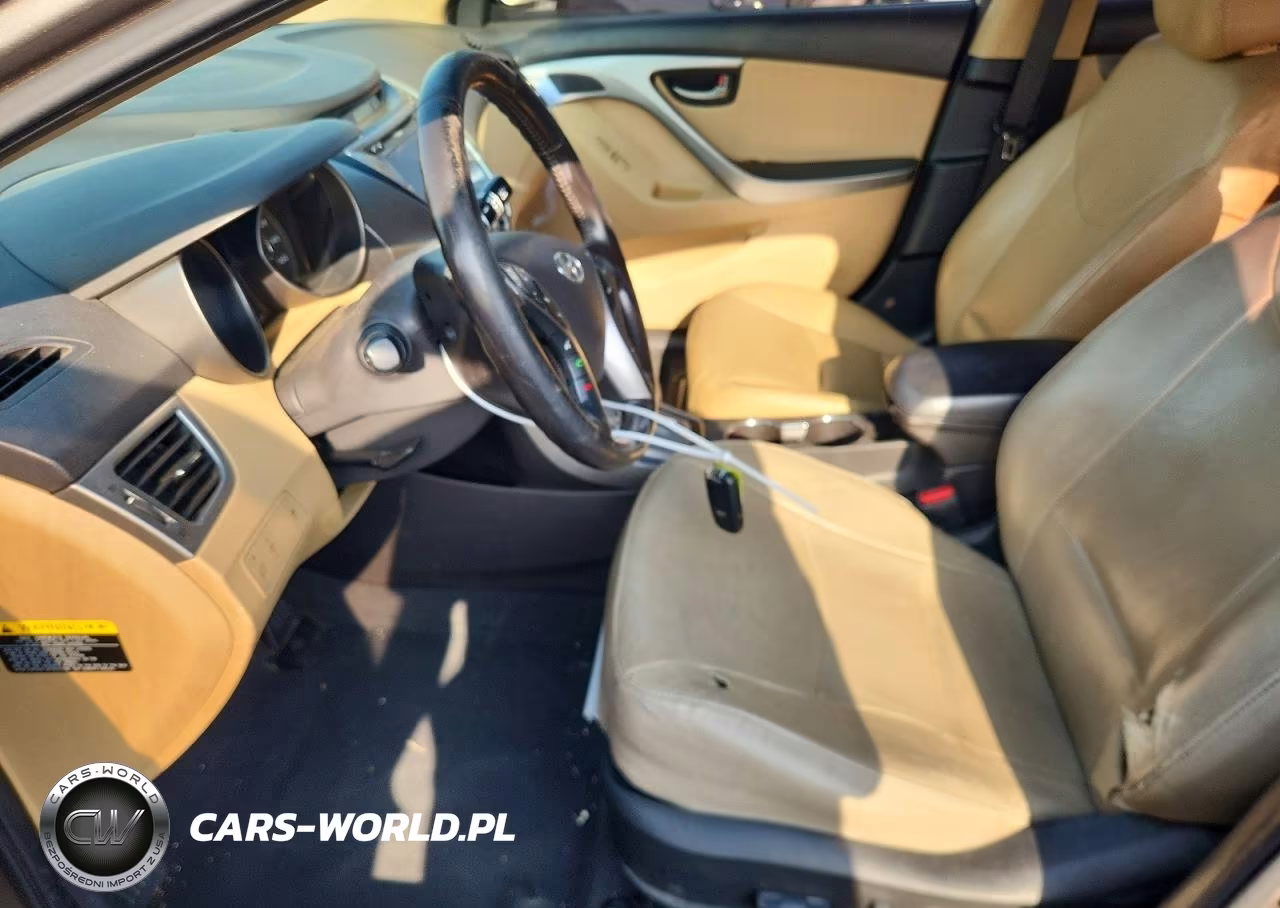 2013 Hyundai Elantra Limited VIN:5NPDH4AE9DH453294 - 7