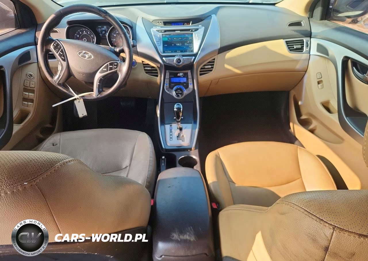 2013 Hyundai Elantra Limited VIN:5NPDH4AE9DH453294 - 8