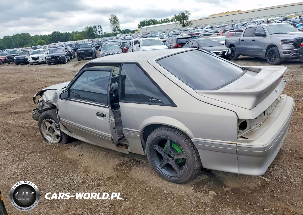 1991 Ford Mustang Gt VIN:1FACP42E4MF163400 - 2