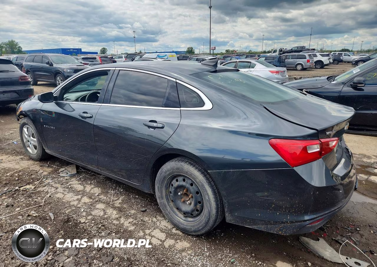 2017 Chevrolet Malibu Ls VIN:1G1ZB5ST4HF291545 - 2