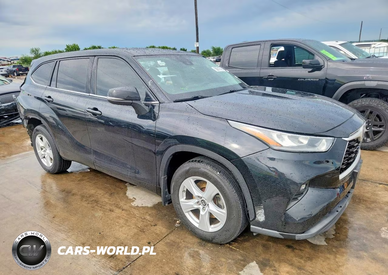 2020 Toyota Highlander Le VIN:5TDBZRBH3LS500516 - 4