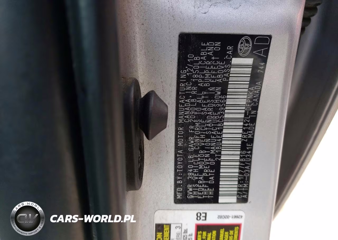 2011 Toyota Corolla Le VIN:2T1BU4EE1BC539566 - 12