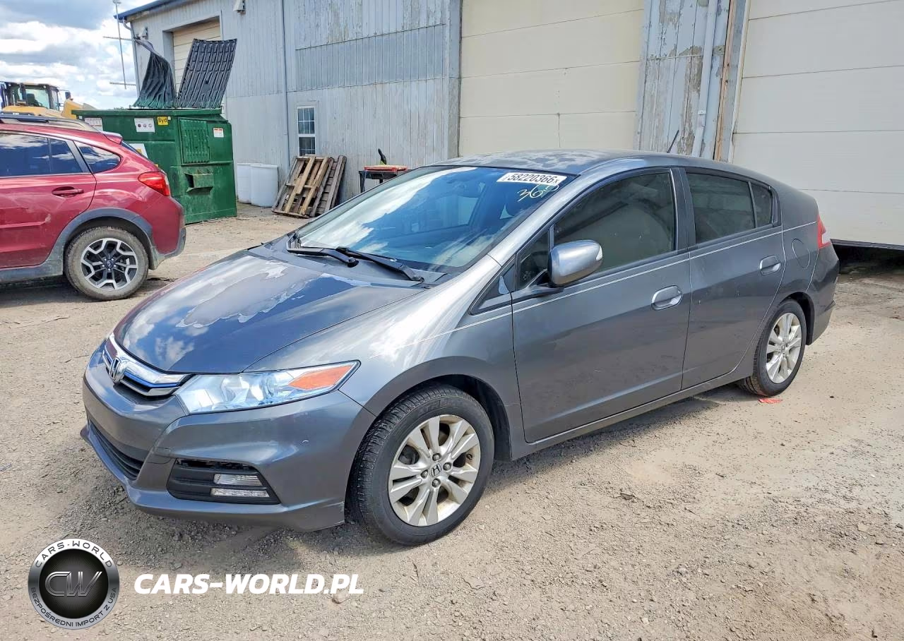 2014 Honda Insight Ex VIN:JHMZE2H78ES000392 - 1