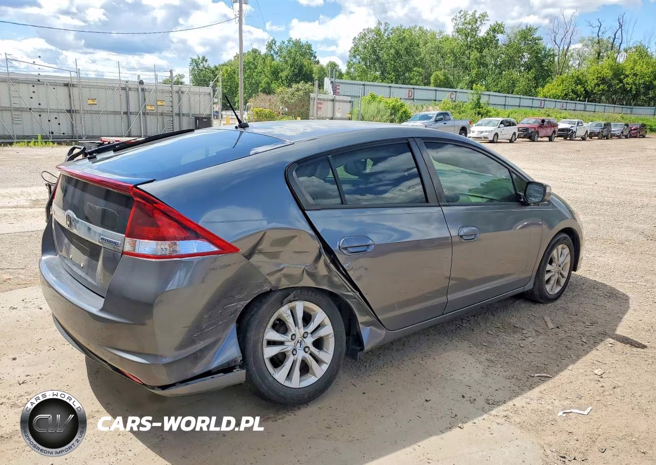 2014 Honda Insight Ex VIN:JHMZE2H78ES000392 - 3