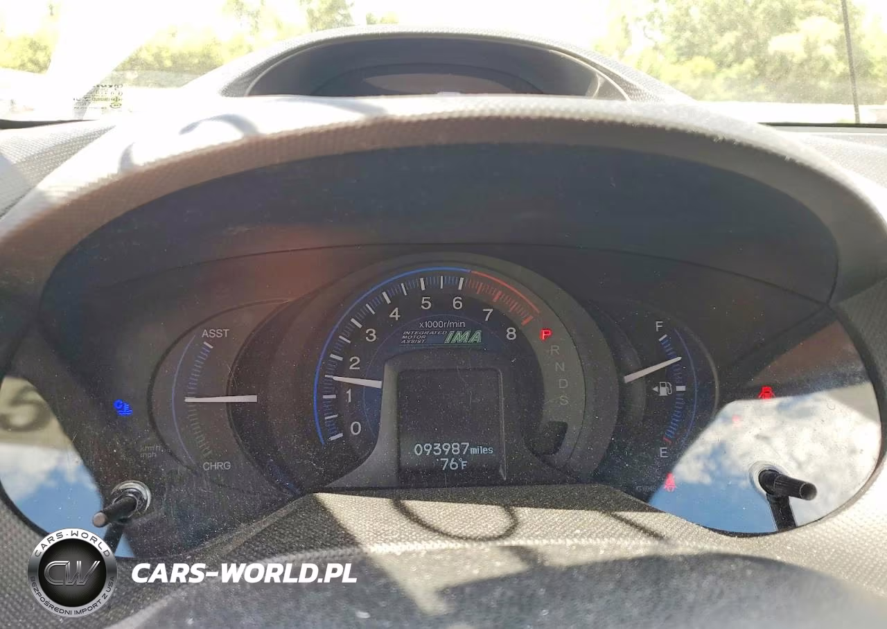 2014 Honda Insight Ex VIN:JHMZE2H78ES000392 - 9