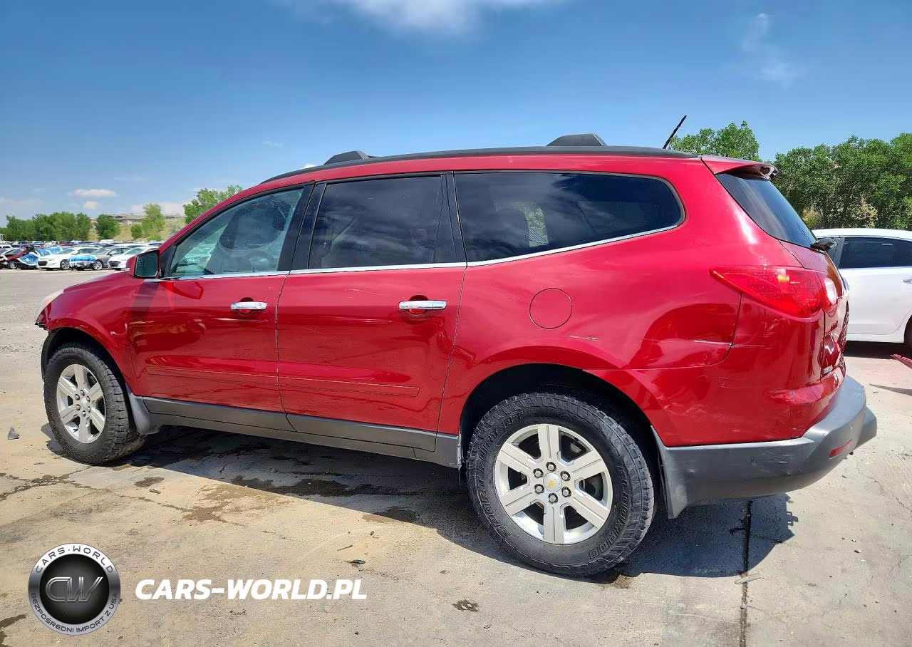 2012 Chevrolet Traverse Lt VIN:1GNKVGED8CJ195107 - 2