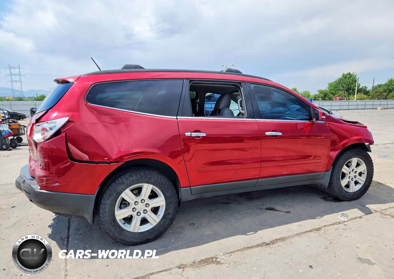 2012 Chevrolet Traverse Lt VIN:1GNKVGED8CJ195107 - 3