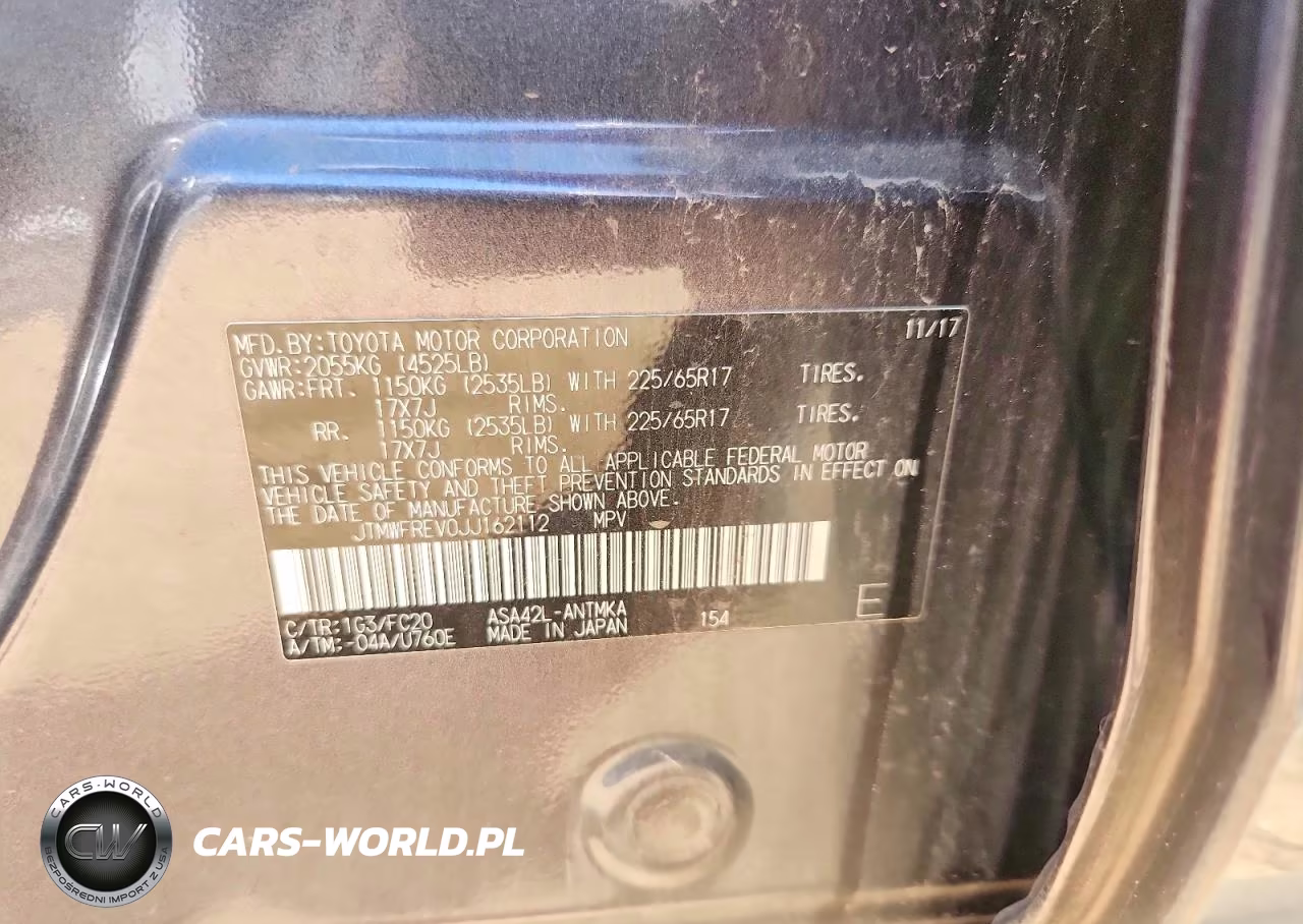 2018 Toyota Rav4 Xle VIN:JTMWFREV0JJ162112 - 12