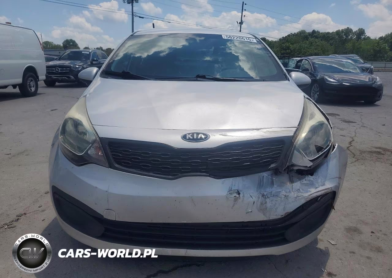 2015 Kia Rio Lx VIN:KNADM4A3XF6442339 - 5