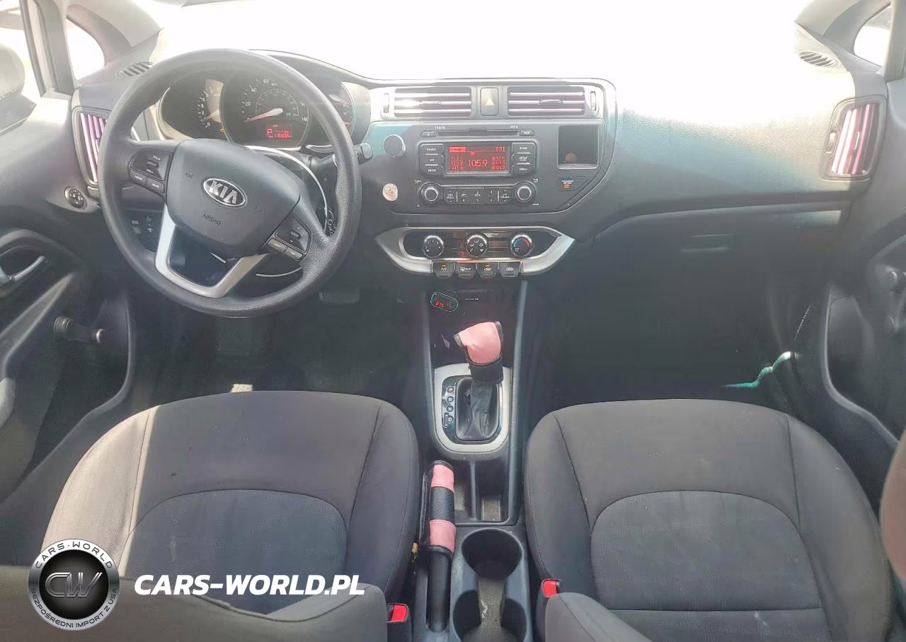 2015 Kia Rio Lx VIN:KNADM4A3XF6442339 - 8