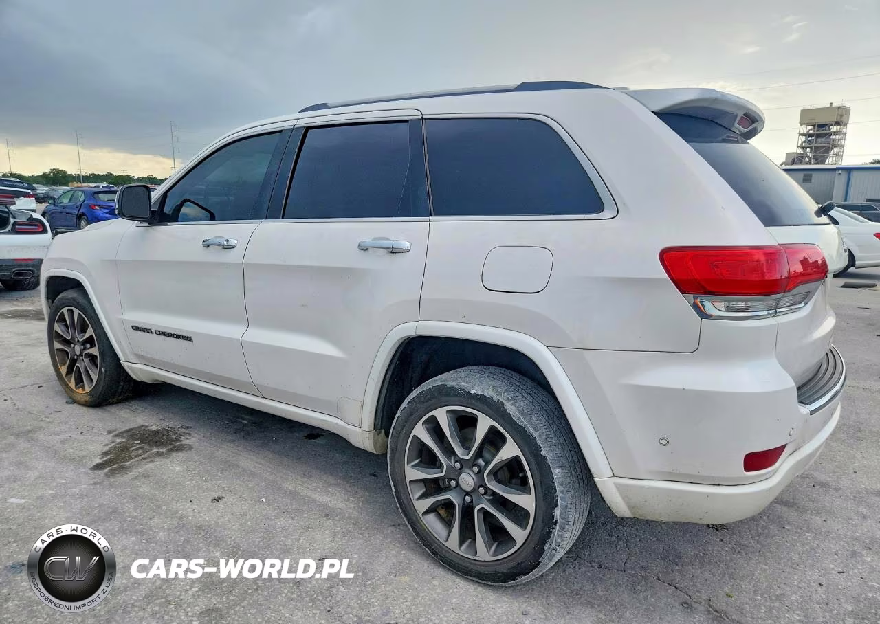 2017 Jeep Grand Cherokee Overland VIN:1C4RJECG1HC877925 - 2