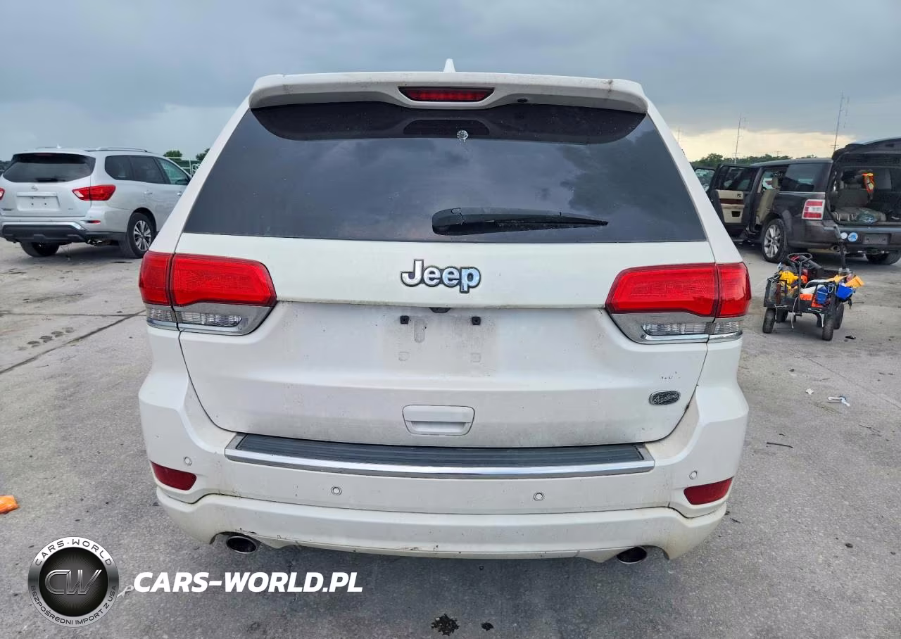 2017 Jeep Grand Cherokee Overland VIN:1C4RJECG1HC877925 - 6