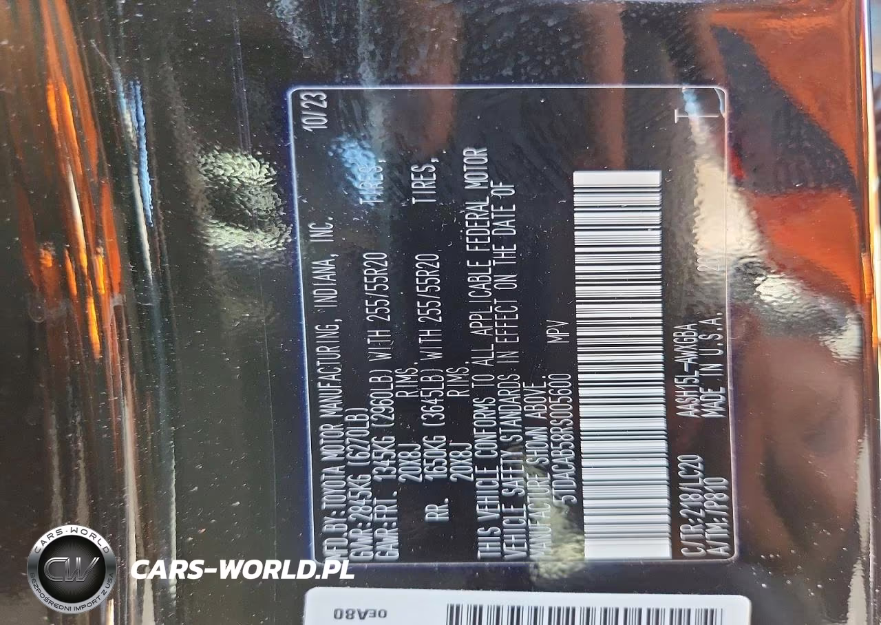 2024 Toyota Grand Highlander Hybrid Limited VIN:5TDACAB58RS005600 - 13