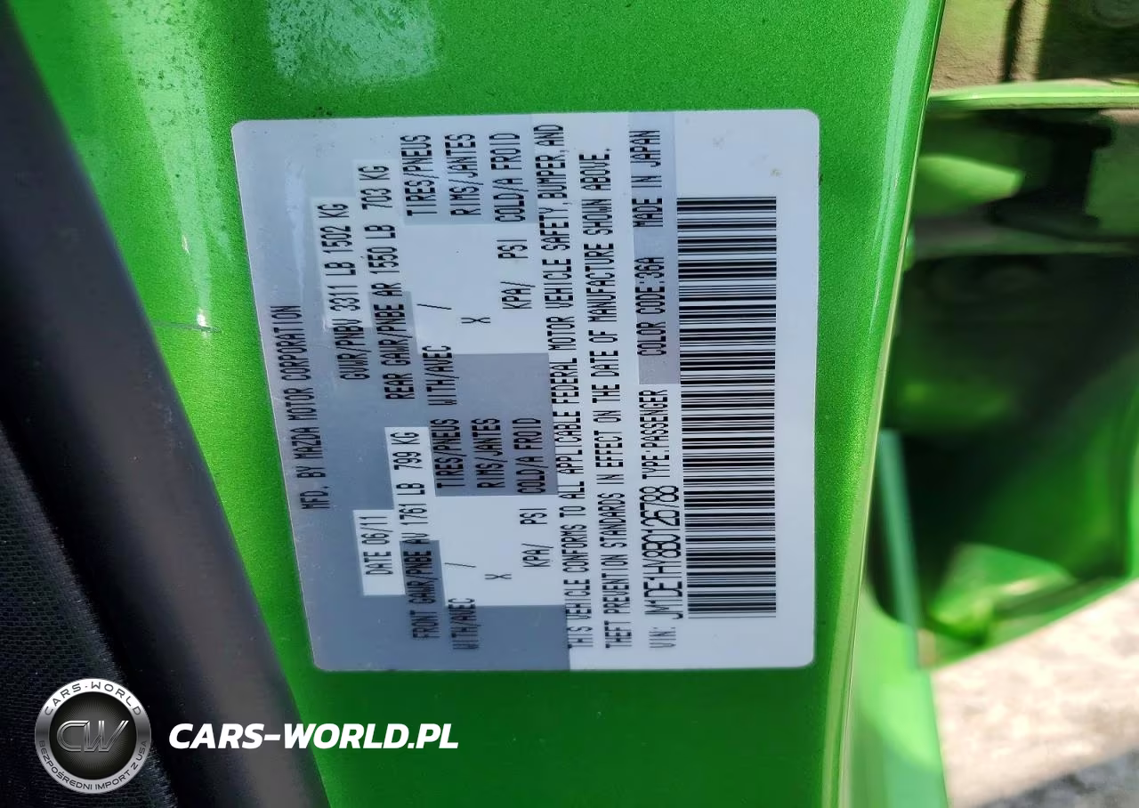 2011 Mazda Mazda2 VIN:JM1DE1HY8B0126788 - 12