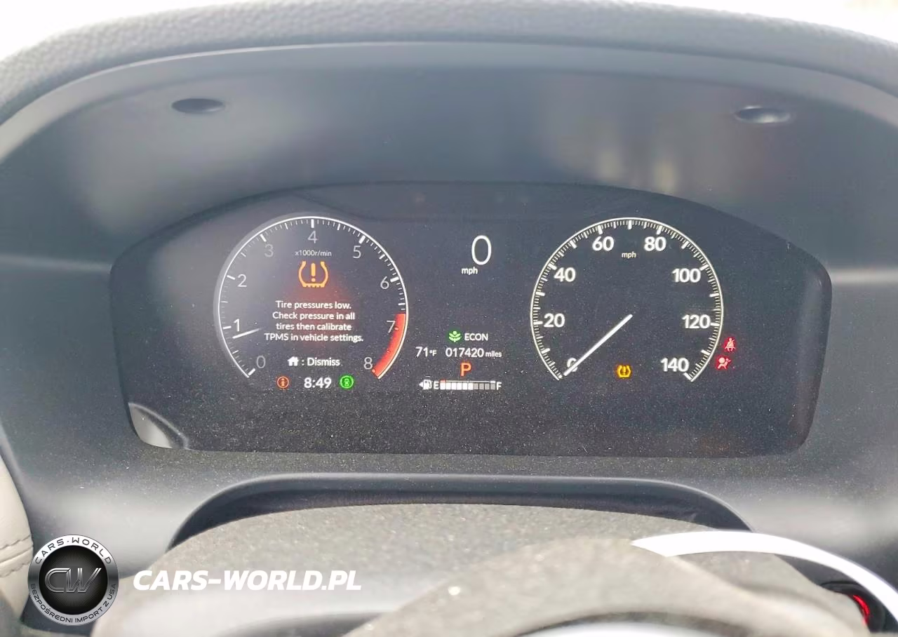 2025 Honda Hr-V Exl VIN:3CZRZ2H71SM740712 - 9